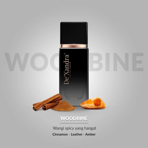 De'Xandra Woodbine For Him 35ml – Parfum Pria Tahan Lama, Aroma Spicy Hangat & Maskulin - Image 2