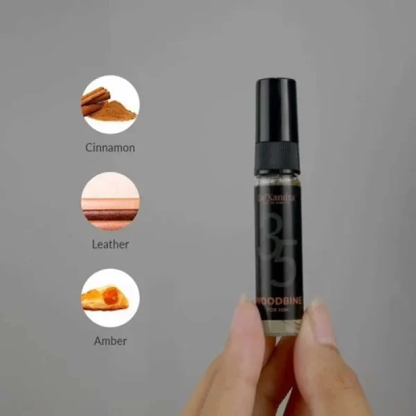 De'Xandra Woodbine For Him 35ml – Parfum Pria Tahan Lama, Aroma Spicy Hangat & Maskulin - Image 3