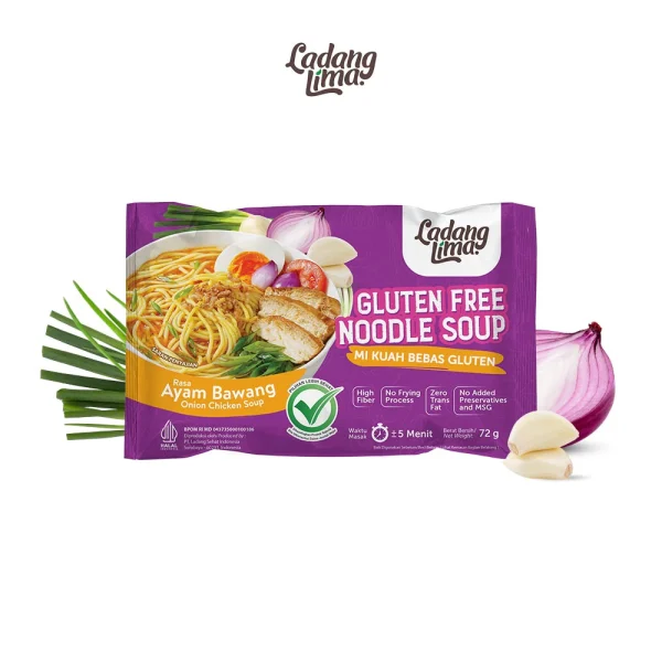 Mie Gluten Free Ladang Lima - Rasa Ayam Bawang - Image 2