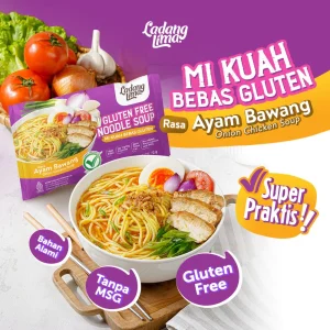 Mie Gluten Free Ladang Lima - Rasa Ayam Bawang
