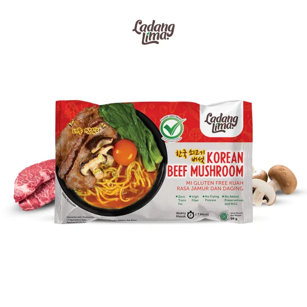 Mie Korea 94g - Gluten Free Noodle Ladang Lima - Image 2