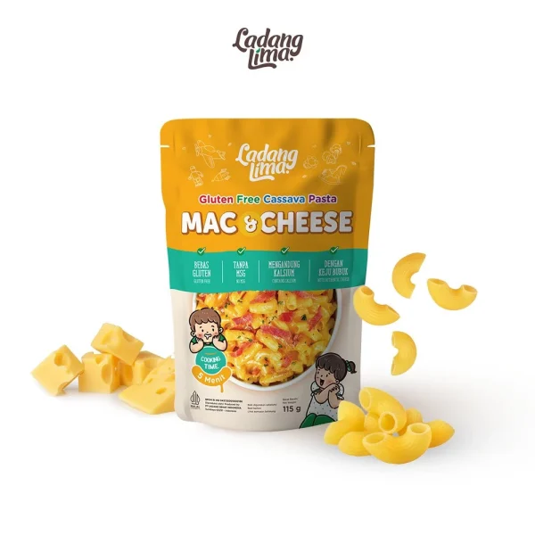 Pasta Mac and Cheese 115g - Pasta Gluten Free Ladang Lima - Image 2