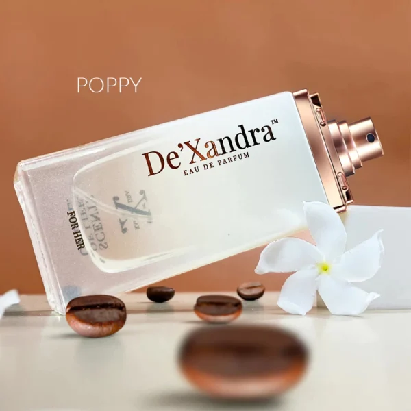 De'Xandra Poppy For Her 35ml – Parfum Wanita Tahan Lama, Wangi Vanilla & Floral Elegan - Image 3