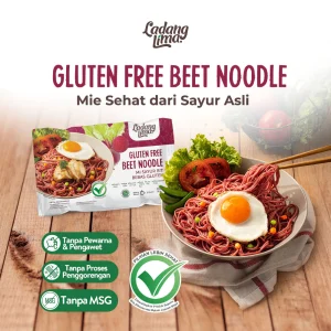 Beet Noodle - Mie Sayur Gluten Free Ladang Lima