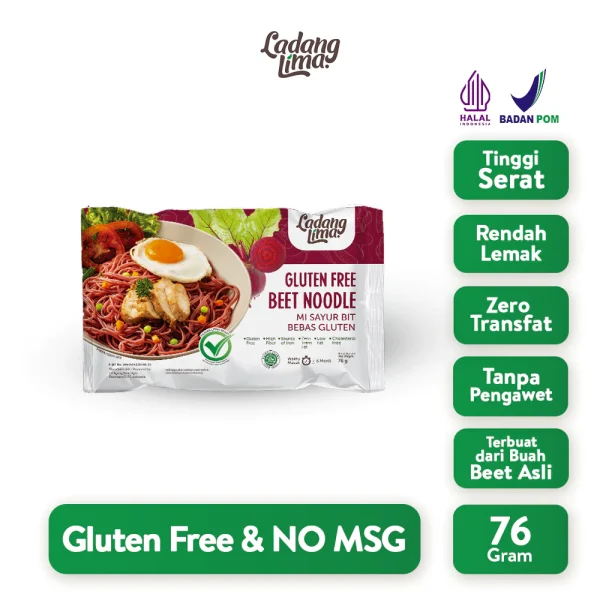 Beet Noodle - Mie Sayur Gluten Free Ladang Lima - Image 4